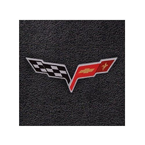  Lloyd Mats Fits Corvette Floor Mats Velourtex (Ebony) - C6