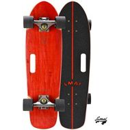 Lmai skateboards LMAI 27 Bamboo Wood Cruiser Complete Skateboard Longboard