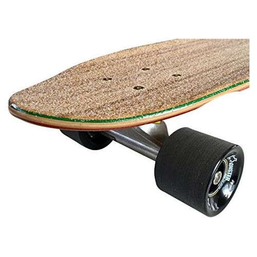  Lmai skateboards LMAI 27 Bamboo Wood Cruiser Complete Skateboard Longboard