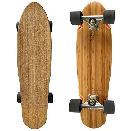  Lmai skateboards LMAI 27 Bamboo Wood Cruiser Complete Skateboard Longboard