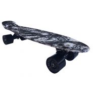 Lmai Skateboards Lmai 22 Cruiser Skateboard Grapnic Galaxy Complete Skateboard (Newspaper)