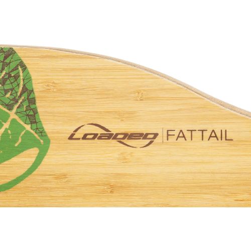  Loaded Boards Fattail Bamboo Longboard Skateboard Complete