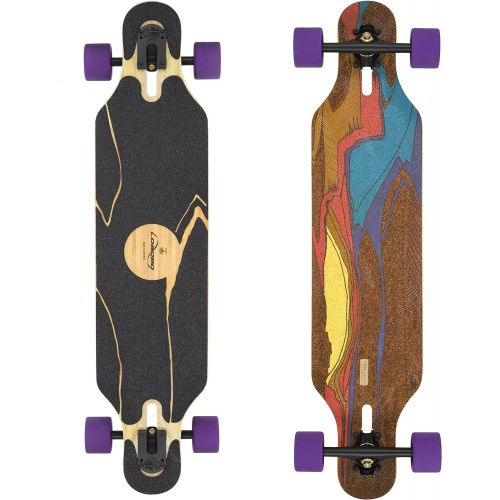  Loaded Boards Icarus Bamboo Longboard Skateboard Complete