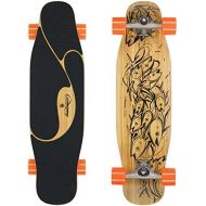 Loaded Boards Poke Bamboo Longboard Skateboard Complete