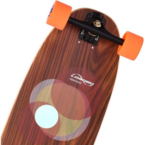  Loaded Boards Omakase Bamboo Longboard Skateboard Complete