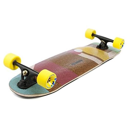  Loaded Boards Cantellated Tesseract Bamboo Longboard Skateboard Complete