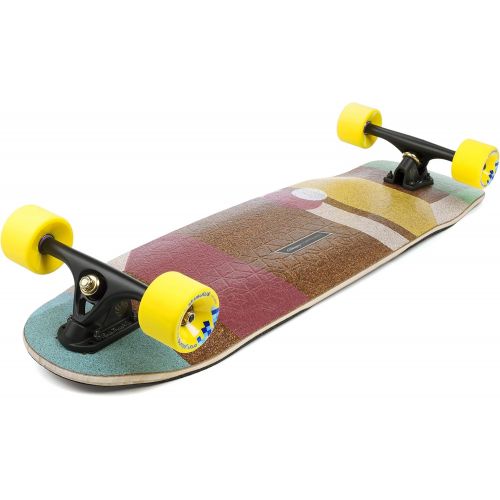  Loaded Boards Cantellated Tesseract Bamboo Longboard Skateboard Complete