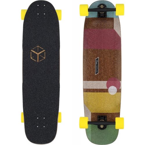  Loaded Boards Cantellated Tesseract Bamboo Longboard Skateboard Complete