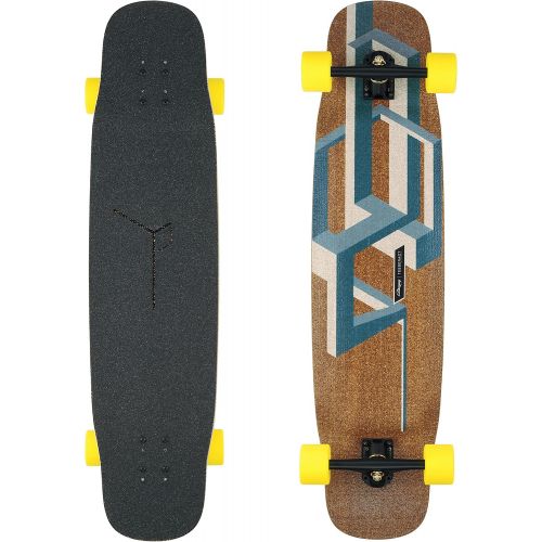  Loaded Boards Tesseract Bamboo Longboard Skateboard Complete