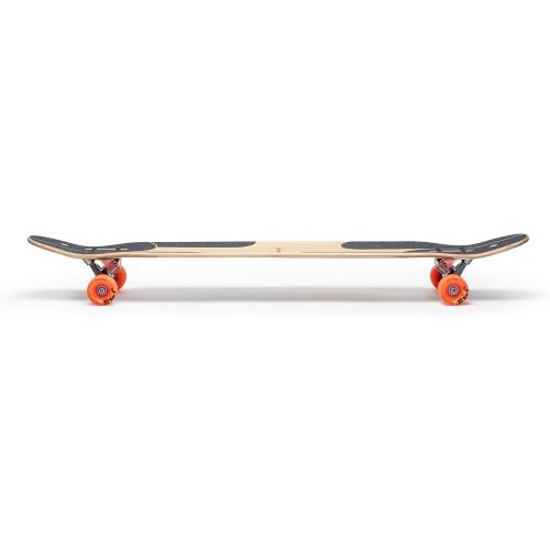  Loaded Boards MATA Hari Bamboo Longboard Skateboard Complete (Fat Free 80a Wheels, Paris 180mm 50° Trucks)