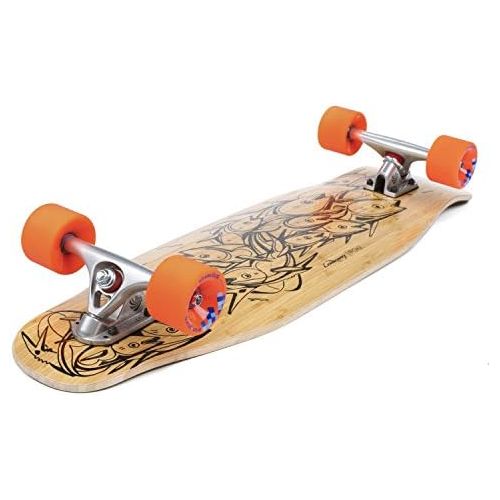  Loaded Boards Poke Bamboo Longboard Skateboard Complete