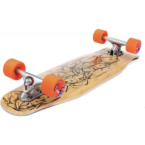  Loaded Boards Poke Bamboo Longboard Skateboard Complete