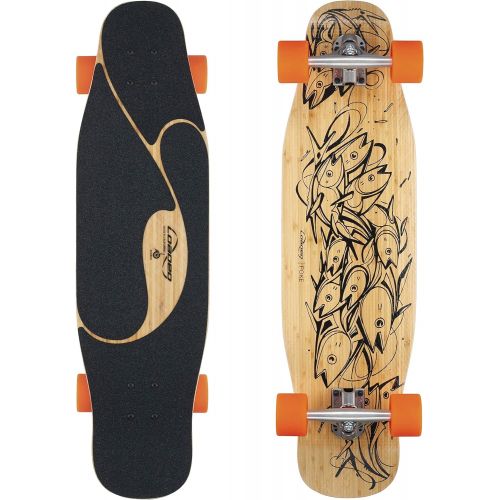  Loaded Boards Poke Bamboo Longboard Skateboard Complete