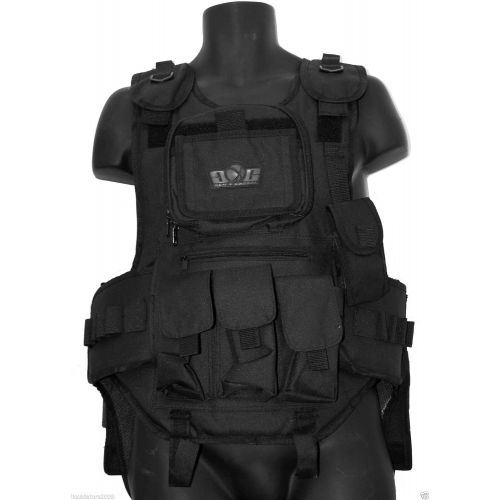  Loader Tactical Paintball Vest With Pod Pack,Paintball Body Armor With Pack,4+1 Harness