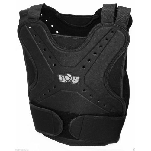  Loader Paintball Airsoft Padded Chest Protector Guard Body Armor Vest Pad Black