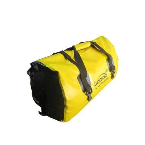  Loboo Waterproof Bag Expedition Dry Duffel Bag Motorcycle Luggage For Travel,Sports, Cycling,Hiking,Camping (40l, yellow)