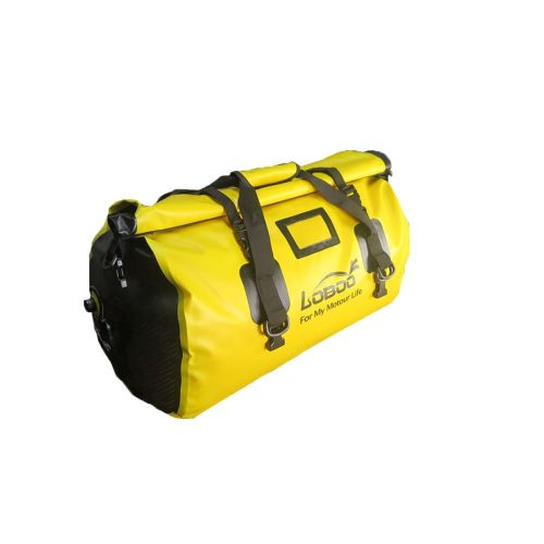  Loboo Waterproof Bag Expedition Dry Duffel Bag Motorcycle Luggage For Travel,Sports, Cycling,Hiking,Camping (40l, yellow)