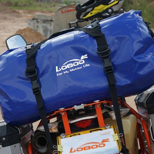  Loboo LOBOO Waterproof Bag 66L Motorcycle Dry Duffel Bag for Travel,Motorcycling, Cycling,Hiking,Camping