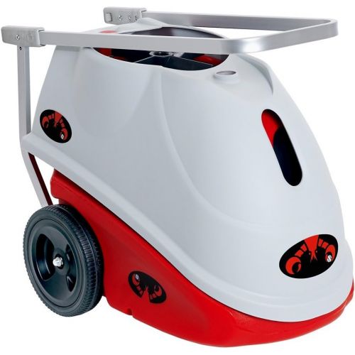  Lobster Sports ? Elite Two Battery Powered Tennis Ball Machine ? Triple Oscillation ? Top & Backspin ? 80mph Throws ? 60° Lobs ? 4 to 8 Hour Runtime ? 44 lb ? Portable ? Charger In