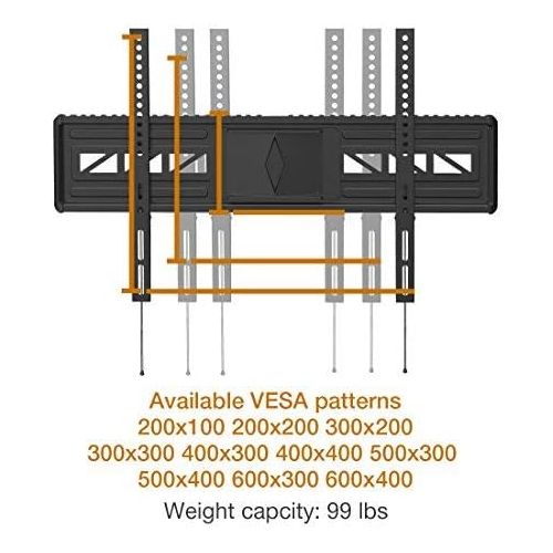  Loctek P2 Mobile TV Floor Cart for LCD LED Plasma Flat Panels Stand with Wheels Mobile fits 32-70