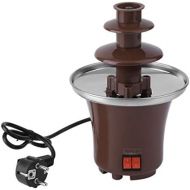 [아마존베스트]Lodenlli Household Mini Chocolate Fountain Fondue Homemade Electric Chocolate Melting Tower Three Layer Waterfall Machine