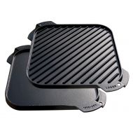 [아마존베스트]Lodge LSRG3 Single Burner Cast Iron Reversible Griddle