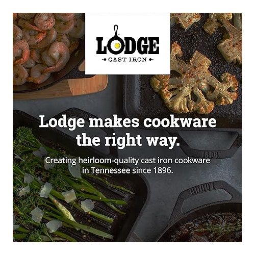 롯지 Lodge Cast Iron Chef Collection Skillet, Pre-seasoned - 8 in