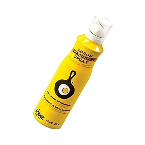 롯지 Lodge A-SPRAY Seasoning Spray, 8-Ounce,Yellow