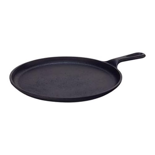 롯지 Lodge L9OG3 Cast Iron Round Griddle, Pre-Seasoned, 10.5-inch