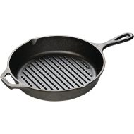 Lodge Cast Iron Grill Pan, 10.25-inch