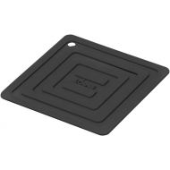 Lodge AS6S11 Silicone Square Pot Holder, Black