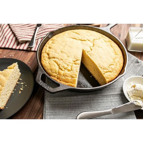 롯지 Lodge Cast Iron Skillet Cornbread - Pair with Cast Iron Skillet, Wedge Pan, Cornstick Pan or Muffin Pan, Quality Ingredients, 16 oz (4 Pack) - True Southern