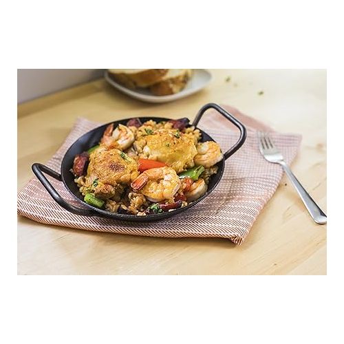 롯지 Lodge Manufacturing Company CRS8DLH Carbon Steel Skillet, 8