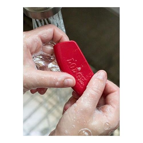 롯지 Lodge ASBG41 Bakeware Silicone Grips, Red, Set of 2, One Size