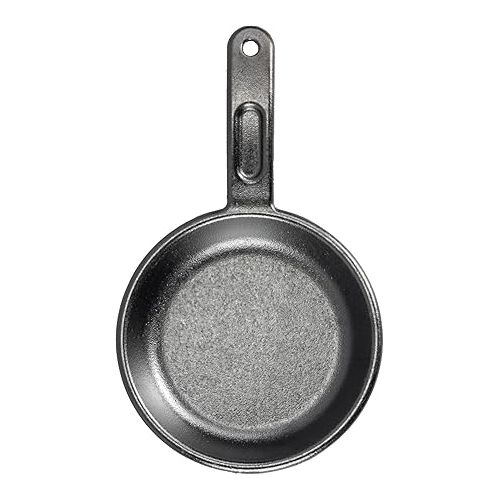 롯지 Lodge BOLD 8 Inch Seasoned Cast Iron Skillet, Design-Forward Cookware,Black