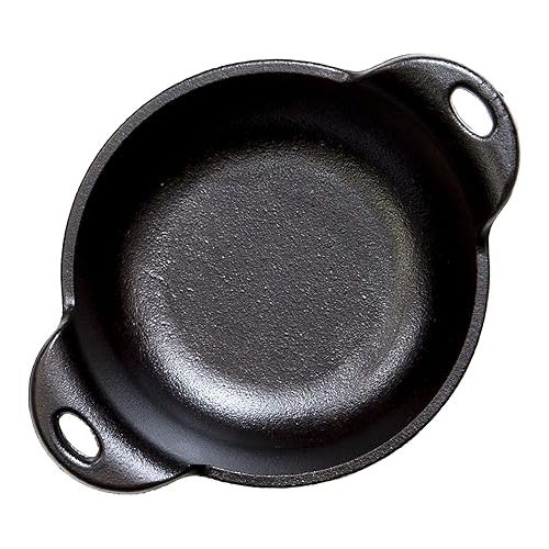 롯지 Lodge Heat Enhanced and Seasoned Cast Iron Mini Serving Bowl, 12-Ounce