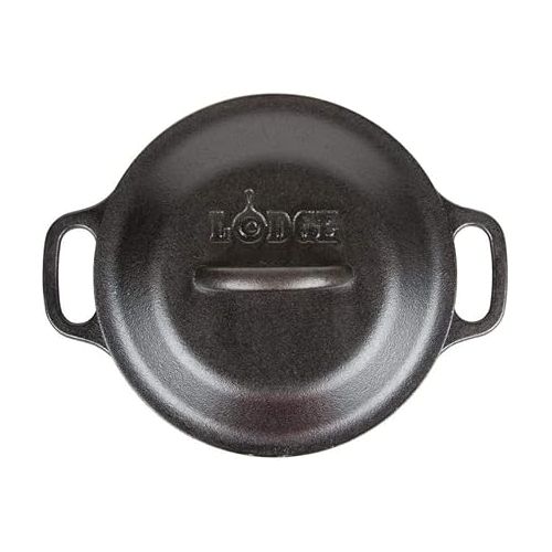 롯지 Lodge 8in Cast Iron Serving Pot Pre-Seasoned 2-Quart