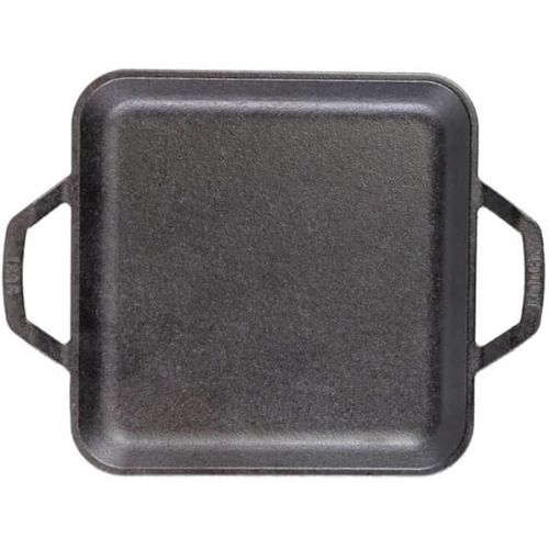 롯지 Lodge Cast Iron Chef Collection Square Griddle - 11 in