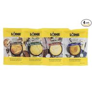 Lodge Cast Iron Skillet Cornbread - Pair with Cast Iron Skillet, Wedge Pan, Cornstick Pan or Muffin Pan, Quality Ingredients, (4 Pack) - Variety Pack