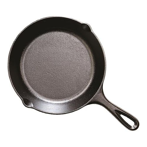 롯지 Lodge Heat Enhanced and Seasoned Cast Iron Skillet, 8-Inch