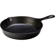 Lodge 9 Inch Cast Iron Pre-Seasoned Skillet - Signature Teardrop Handle - Use in the Oven, on the Stove, on the Grill, or Over a Campfire, Black