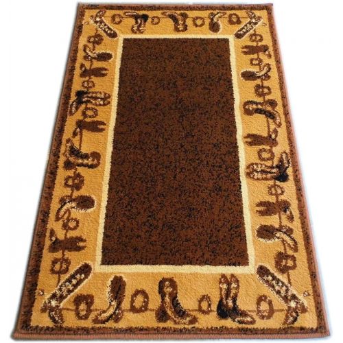 롯지 [아마존베스트]Lodge Cowboy Area Rug Design L 375 (2 Feet X 3 Feet 2 Inch) Mat