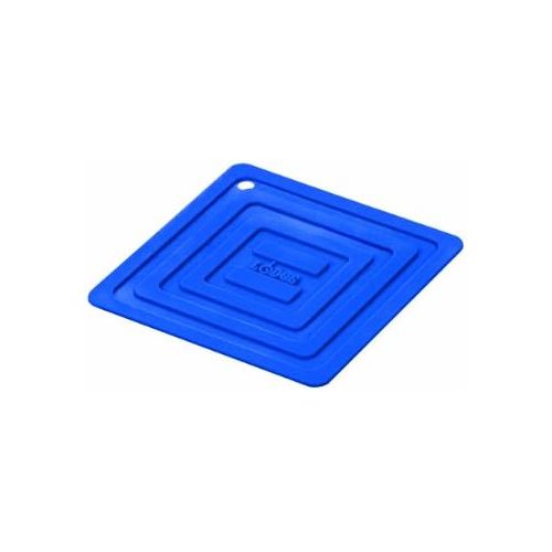 롯지 [아마존베스트]Lodge AS6S31 Silicone Square Pot Holder, Blue,