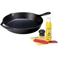 [아마존베스트]Product Name:Lodge Seasoned Cast Iron Skillet - 12 Inch Ergonomic Frying Pan with Care Kit for All Cast Iron Cookware