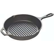 [아마존베스트]Lodge L8GP3 Cast Iron Grill Pan, 10.25-inch