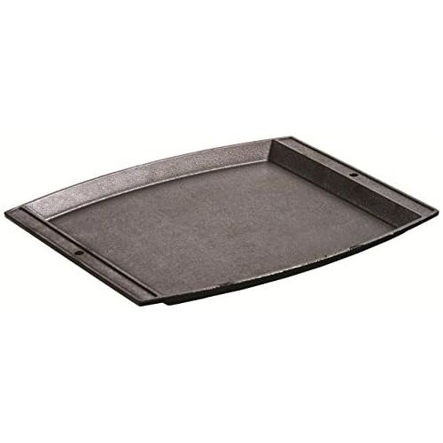 롯지 [아마존베스트]Lodge Seasoned Cast Iron Rectangular Griddle - 15 x 12.25 Inches. Jumbo Chef’s Serving Platter