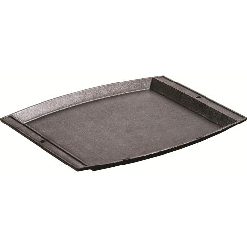 롯지 [아마존베스트]Lodge Seasoned Cast Iron Rectangular Griddle - 15 x 12.25 Inches. Jumbo Chef’s Serving Platter