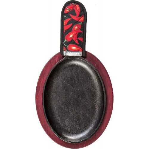 롯지 [아마존베스트]Lodge LFSR3 Cast Iron Fajita Set, Pre-Seasoned