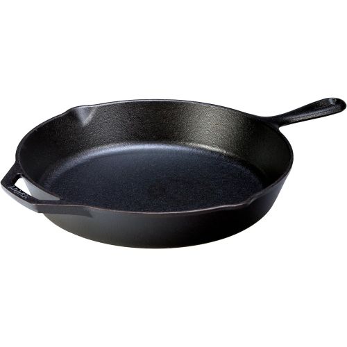 롯지 [아마존베스트]Lodge Seasoned Cast Iron 2 Skillet Bundle. 12 inches and 10.25 inches Set of 2 Cast Iron Frying Pans