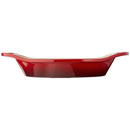 롯지 [아마존베스트]Lodge EC2C43 Oval casserole, 2 Quart, Red